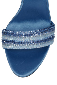 SAPHINA Blue Satin Combo  