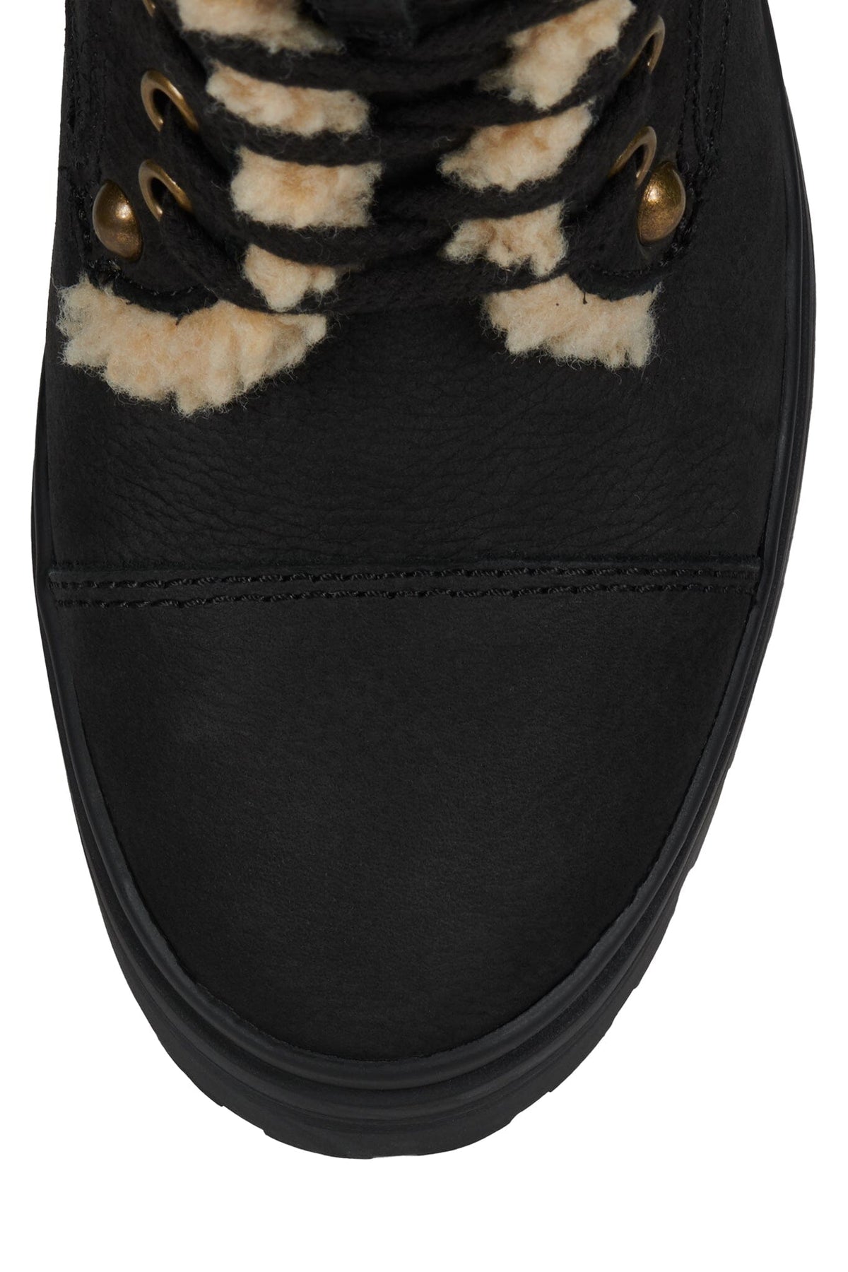 SCAVENG-SH Jeffrey Campbell Heeled Boot Black Pebble Beige