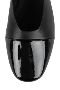 SCHEDULE Flat Black Black Patent