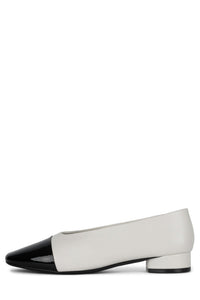 SCHEDULE Flat White Black Patent 