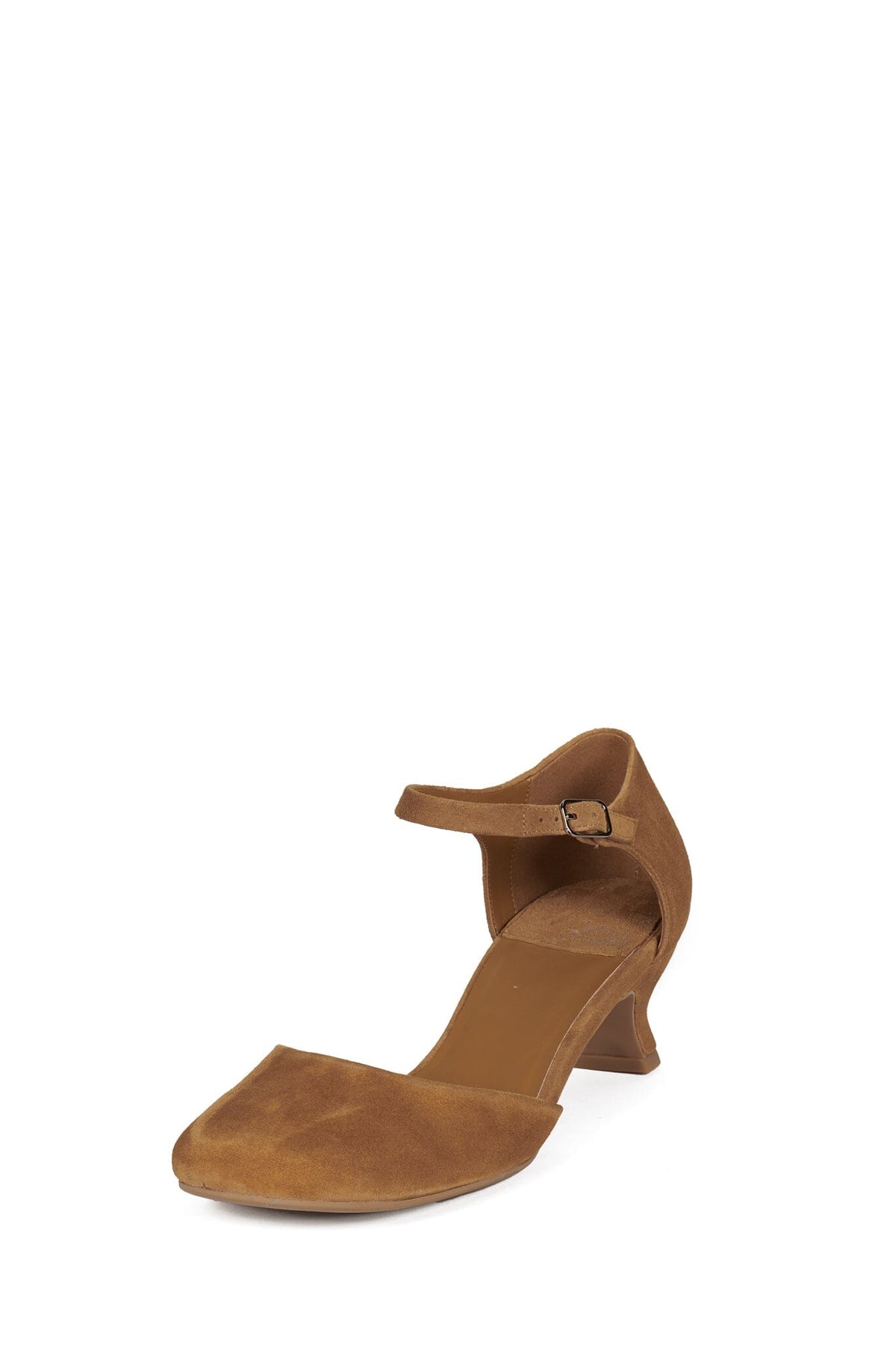 SCHOOLED Tan Suede _hover