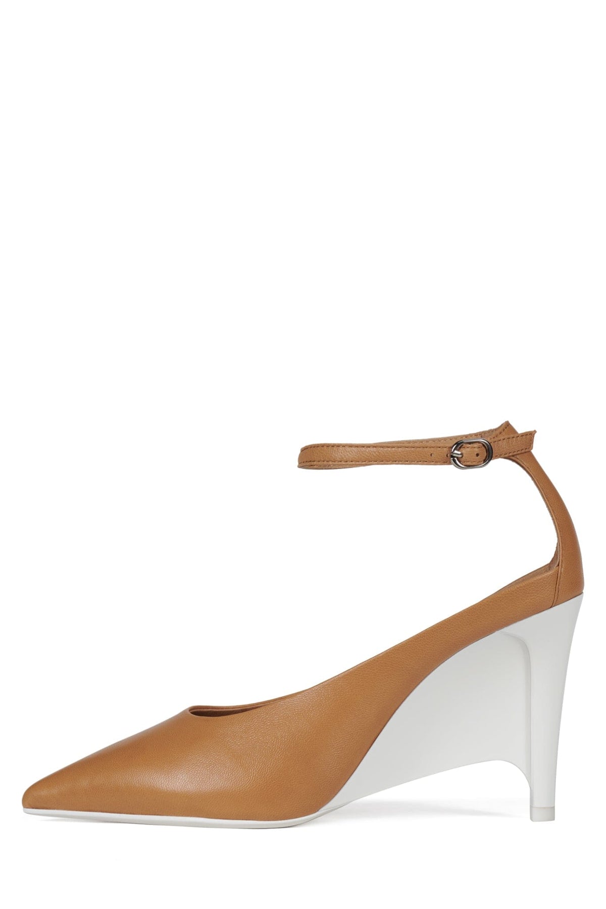 SCULPTED Close-Toe Wedge Beige