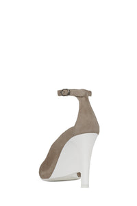 SCULPTED Grey Suede