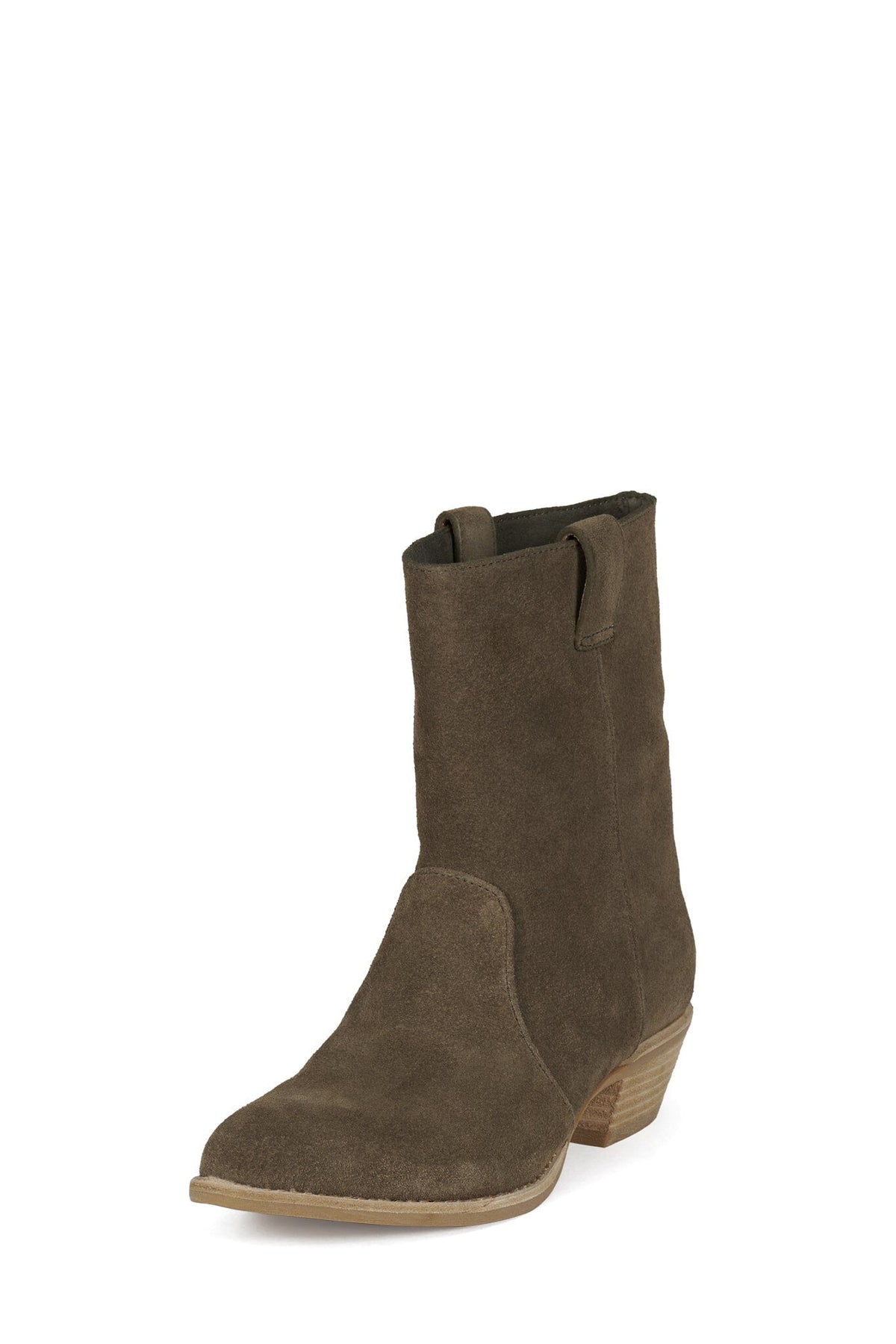 SE-BUSCA Khaki Suede Natural Stack _hover