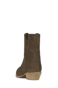 SE-BUSCA Khaki Suede Natural Stack