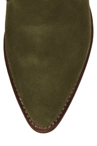 SE-BUSCA Olive Suede Tan Stack