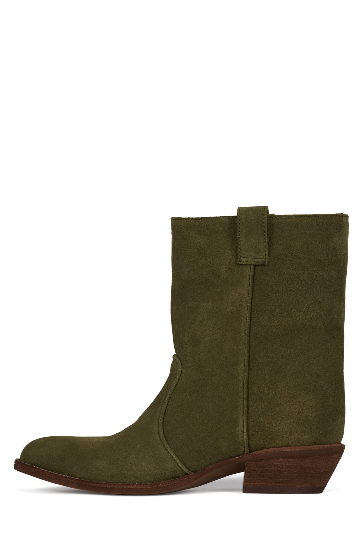 SE-BUSCA Olive Suede Tan Stack