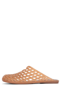 SEA-GLASS Jeffrey Campbell Jelly Mule Natural