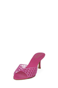 SEABLU Jeffrey Campbell Heeled Jelly Sandal Fuchsia
_hover
