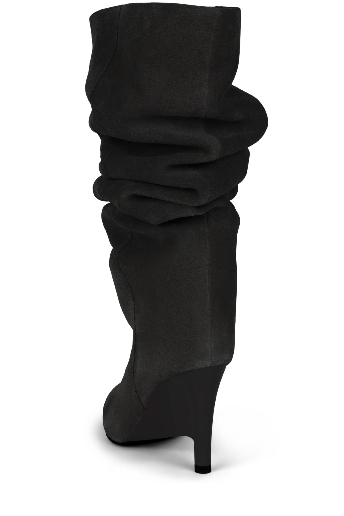SELWYN Knee-High Boot Dark Grey Suede 