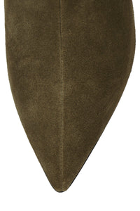 SELWYN Khaki Suede
