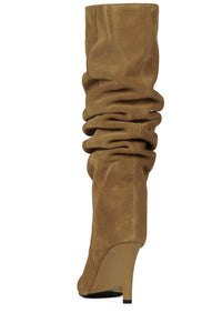 SELWYN Tan Suede