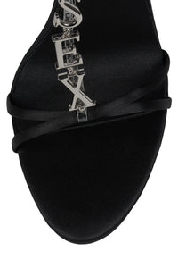 SEXTASY Black Satin Silver