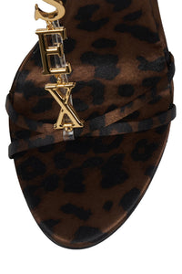 SEXTASY Cheetah Satin Gold