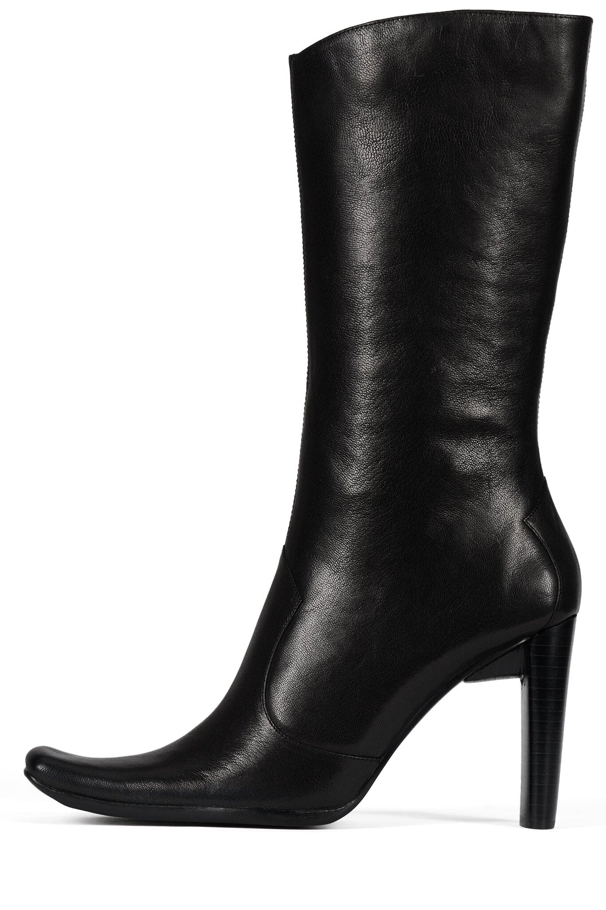 SHERINE Mid-Calf Boot Black