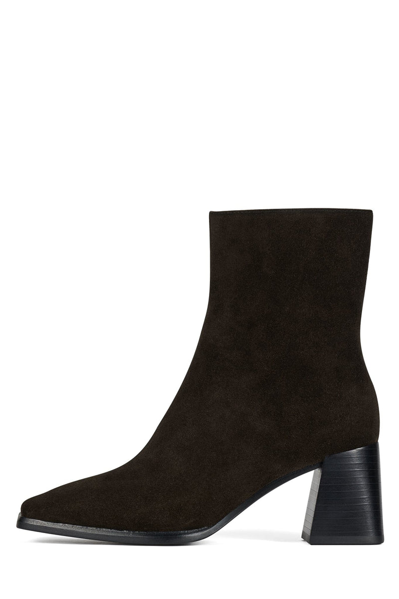 SHERPAL-2 Jeffrey Campbell Heeled Boot Coffee Suede