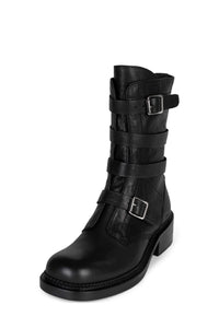 SHOREDITCH Jeffrey Campbell Mid-Calf Boot Black