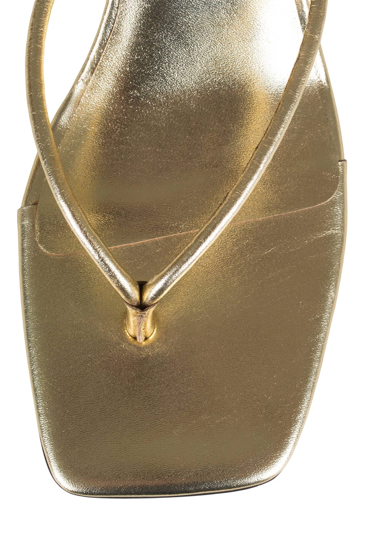 SIMPLICITY Jeffrey Campbell Wedge Sandal Gold