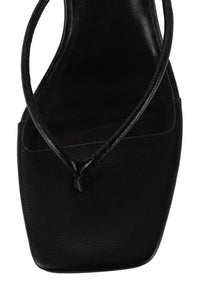 SIMPLICITY Jeffrey Campbell Wedge Sandal Black