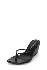 SIMPLICITY Jeffrey Campbell Wedge Sandal Black _hover