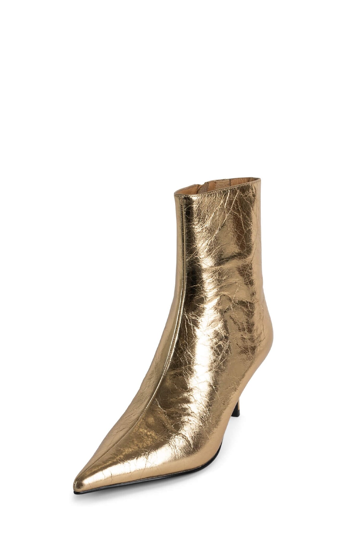 SINDEE Jeffrey Campbell Ankle Booties Gold