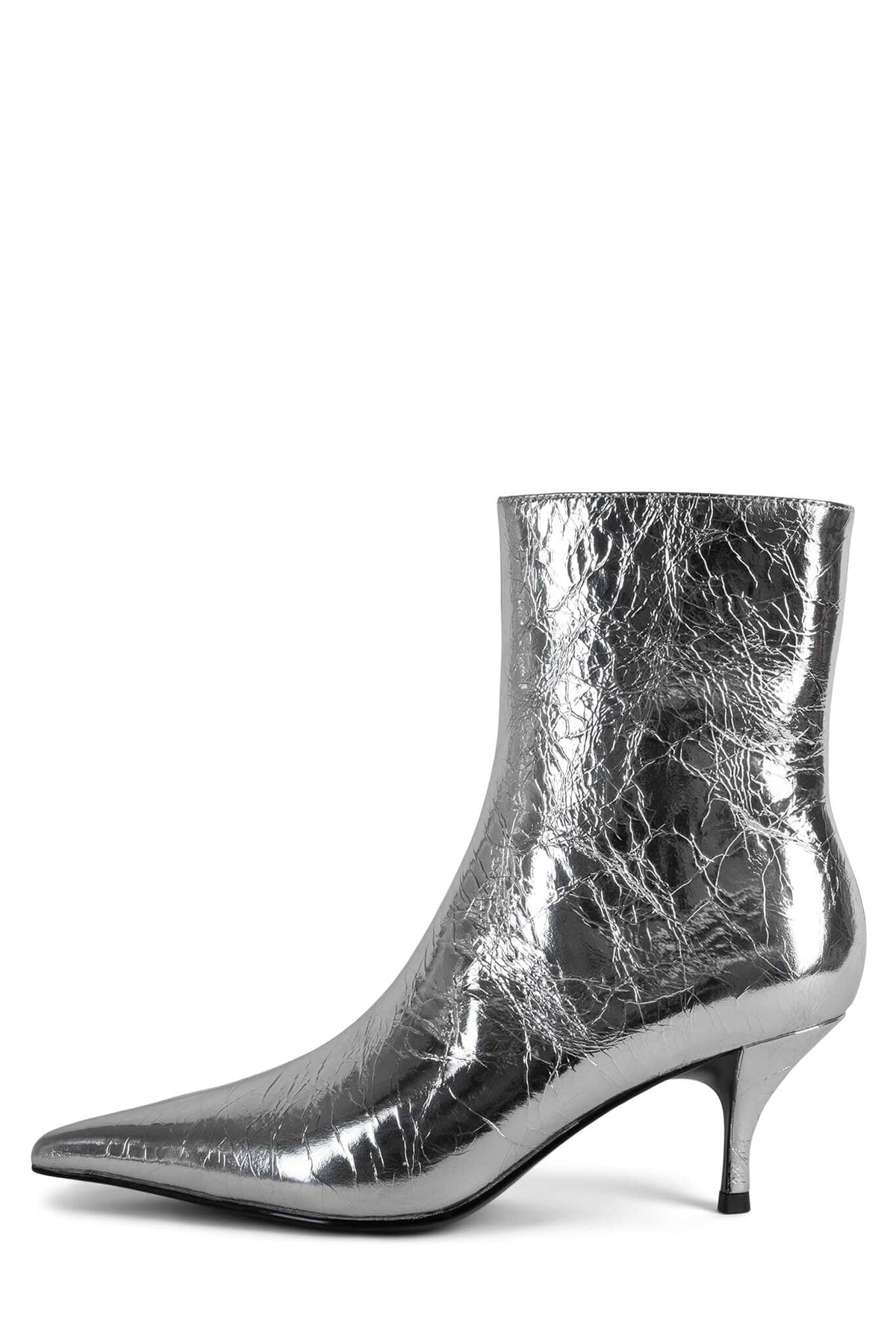 SINDEE Jeffrey Campbell Ankle Booties Silver