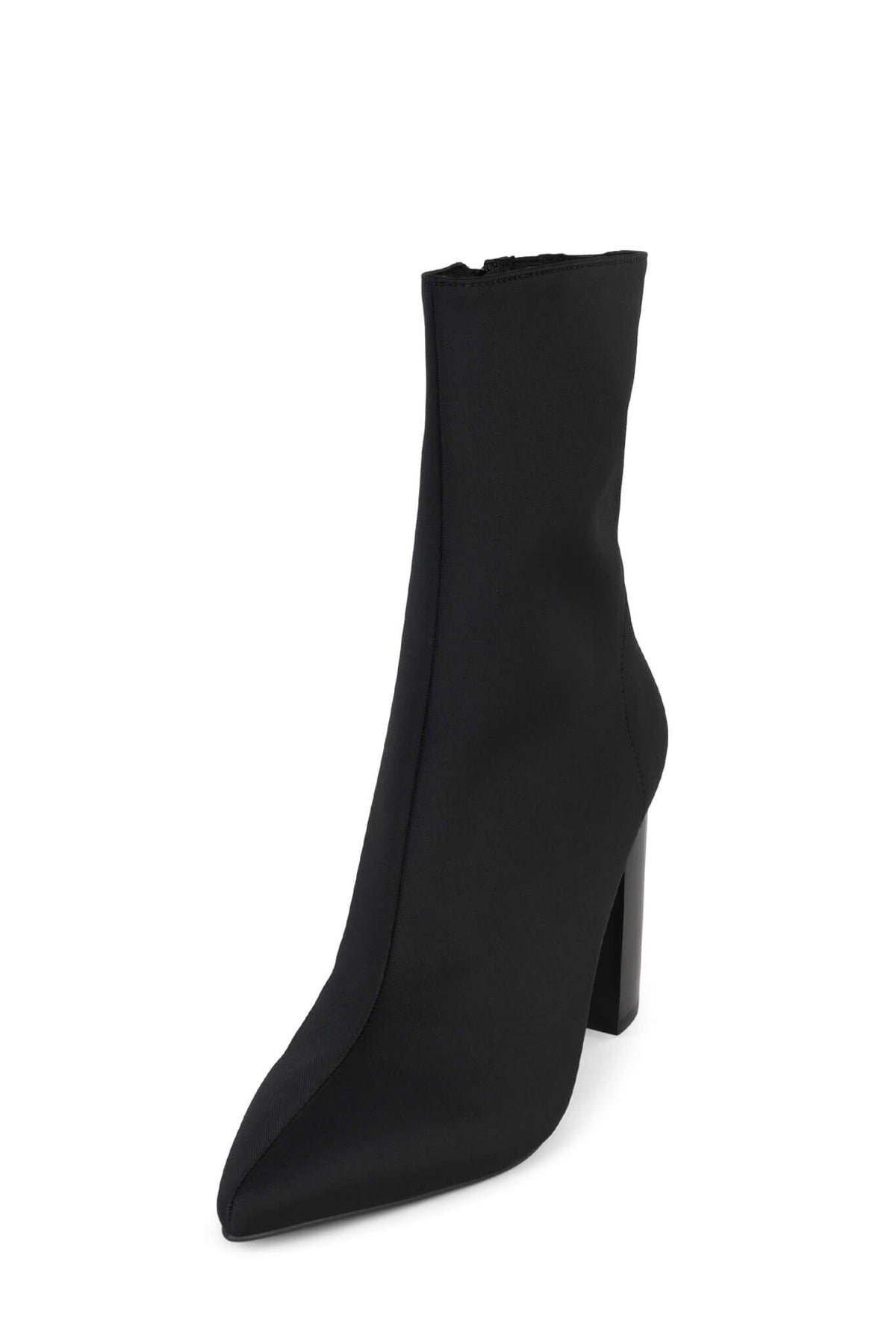 SIREN-24 Jeffrey Campbell Heeled Boot Black Neoprene