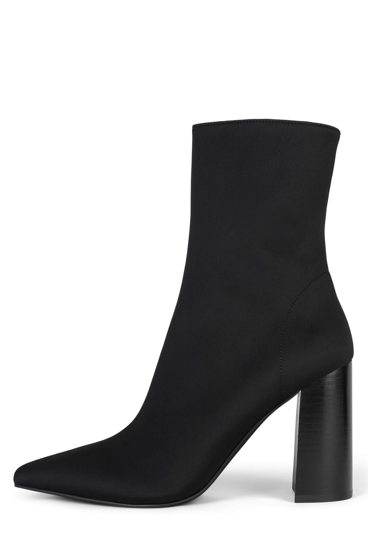 SIREN-24 Jeffrey Campbell Heeled Boot Black Neoprene