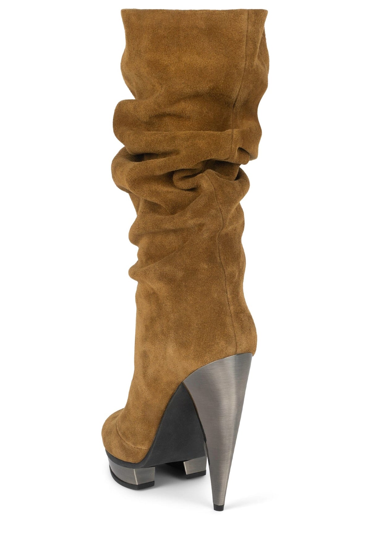 SLAY Knee-High Boot Tan Suede 
