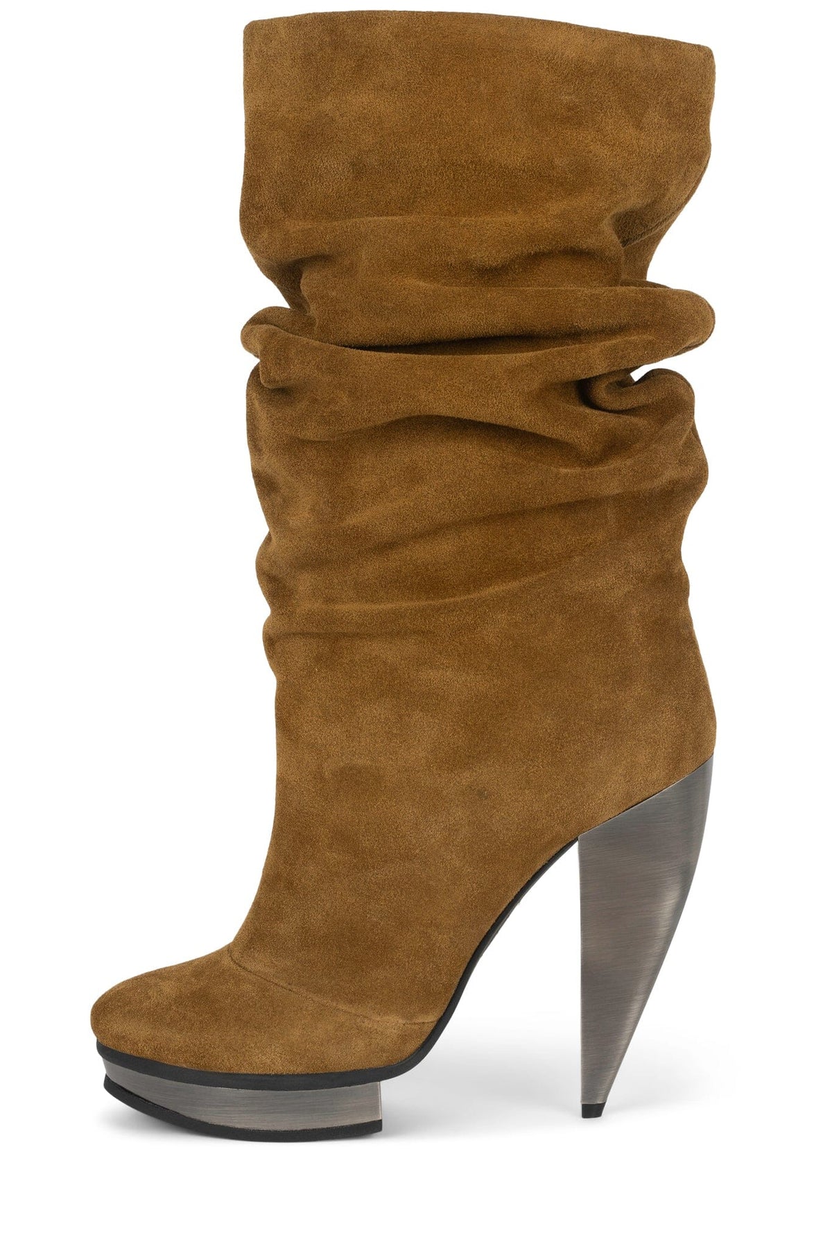 SLAY Knee-High Boot Tan Suede 