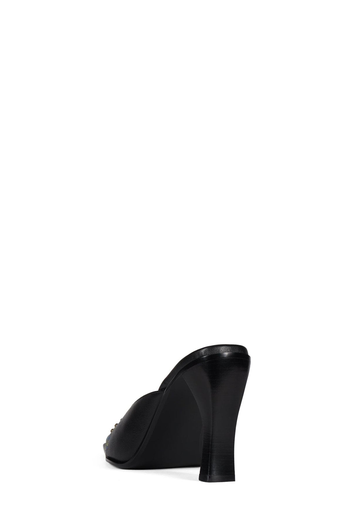 SLEUTH Heeled Mule Black Wild Combo