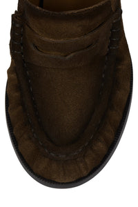 SMITHSON Caramel Suede Brush