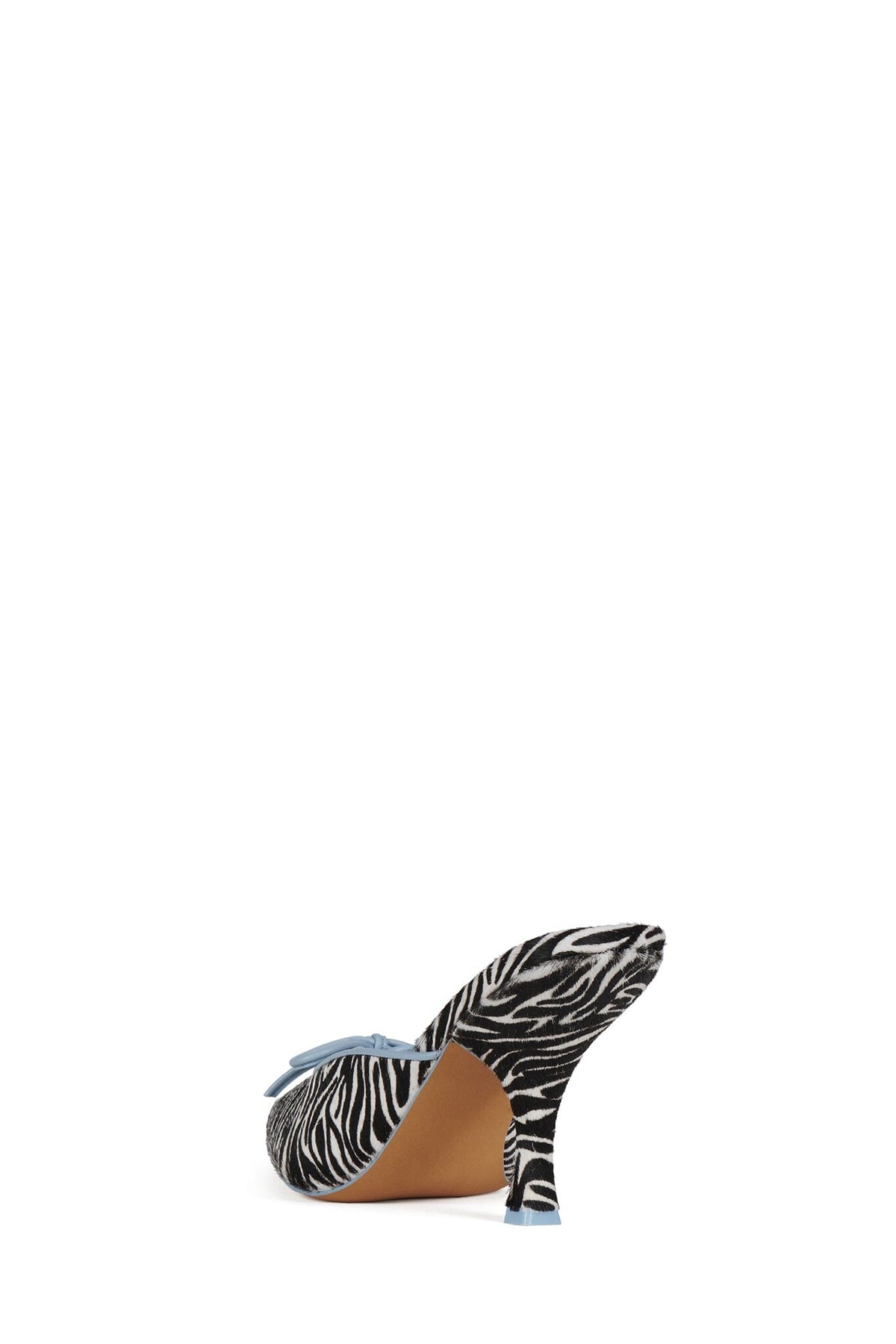 SMOOCH-F Black White Zebra Blue