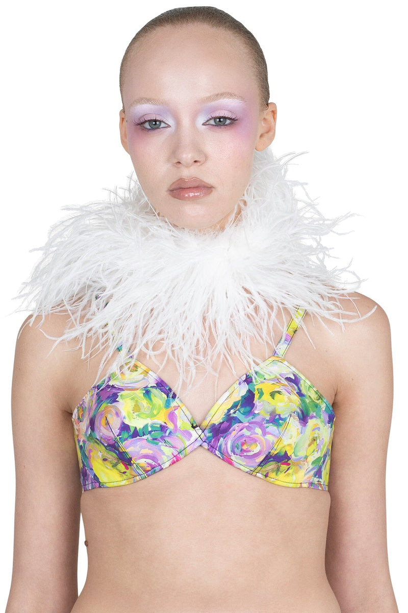 SNUG-F Jeffrey Campbell Choker White