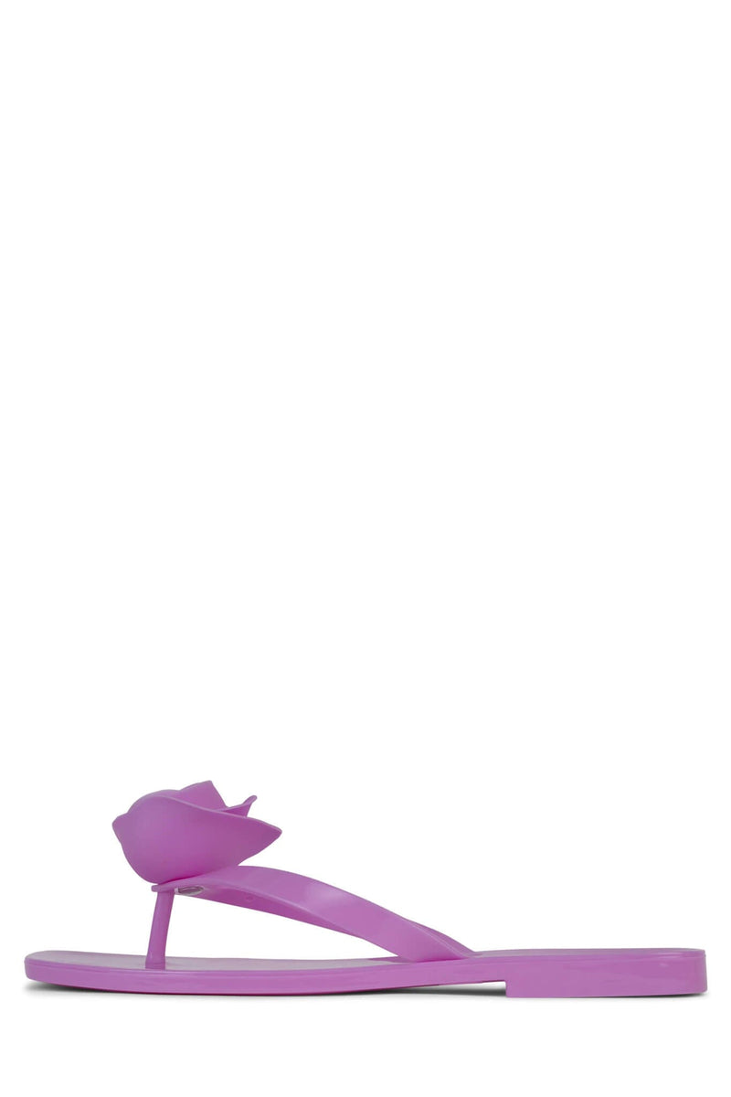 SO-SWEET Flat Sandal RB Lilac Shiny 6 