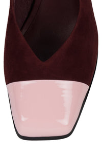 SOUND Jeffrey Campbell Pump Wine Suede Pink