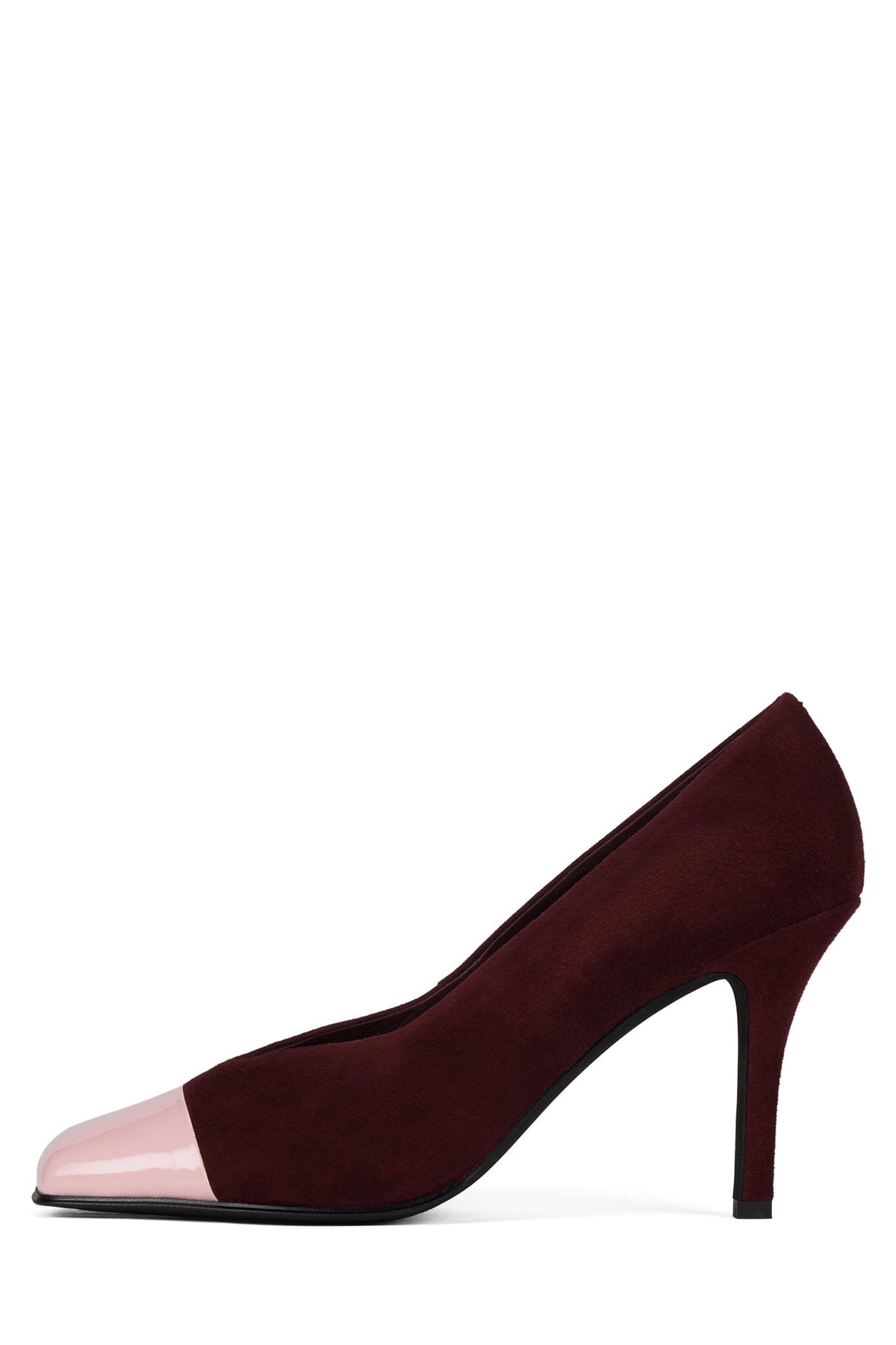 SOUND Jeffrey Campbell Pump Wine Suede Pink