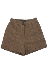 SPEAK-EASY Jeffrey Campbell Corset Brown Multi Tweed 