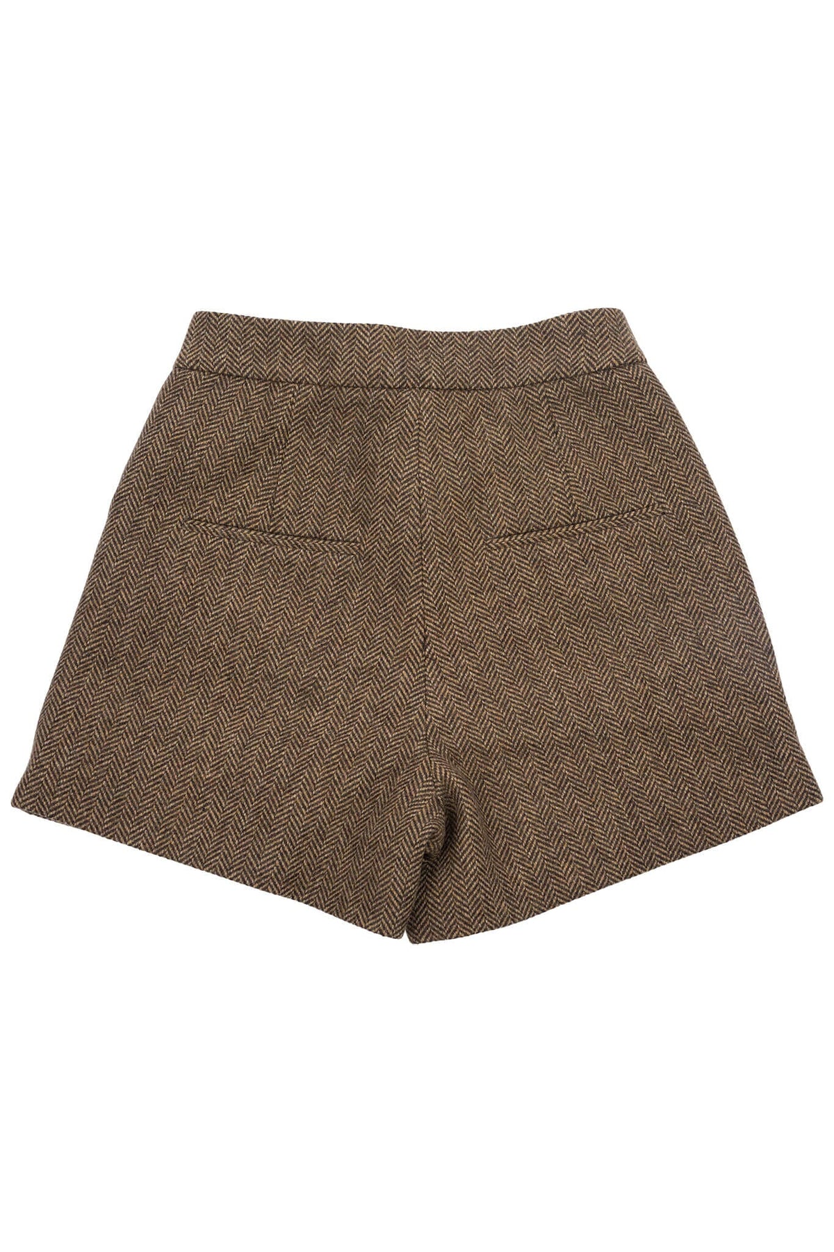 SPEAK-EASY Jeffrey Campbell Corset Brown Multi Tweed