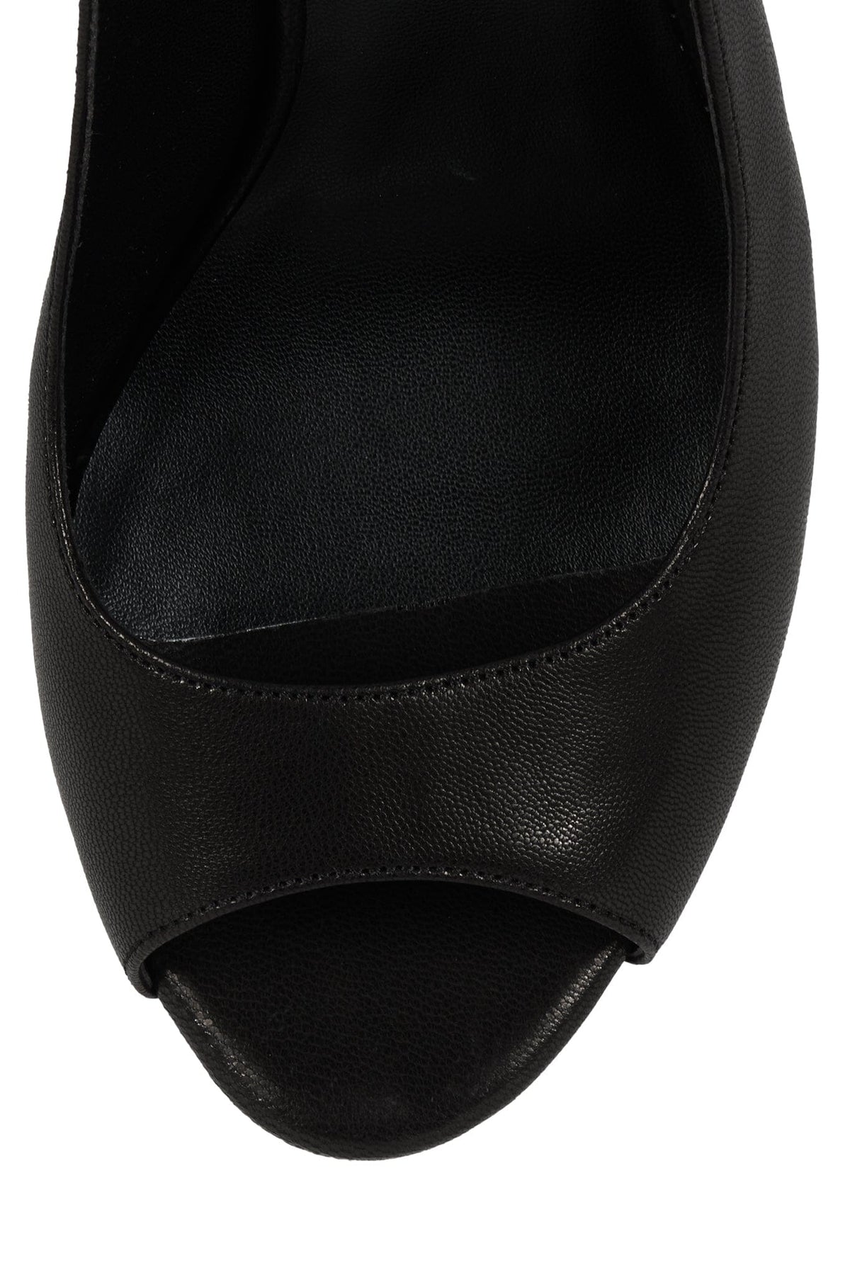 SPEED-SB Jeffrey Campbell Slingback Sandal Black Silver