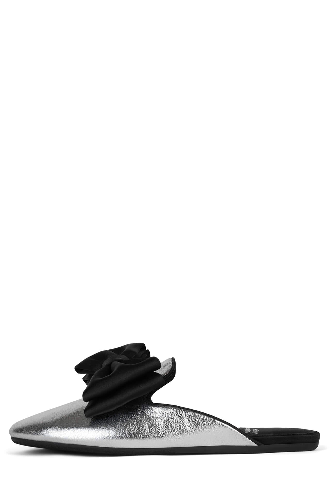 Jeffrey top Campbell Ravis Black Velvet Button Mule