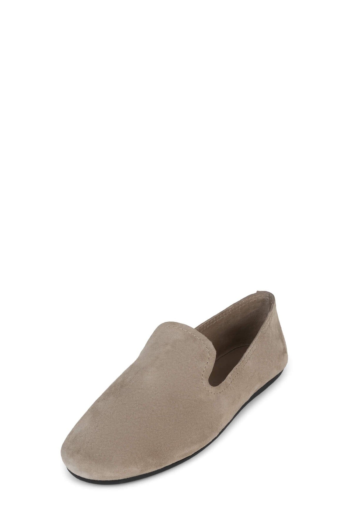 SPIN Jeffrey Campbell Flat Loafers Sand Suede