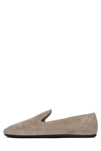 SPIN Jeffrey Campbell Flat Loafers Sand Suede