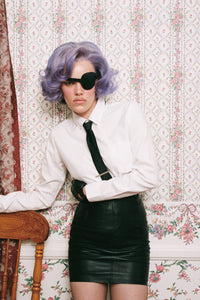 SPINALTAP Jeffrey Campbell Skirt Black 