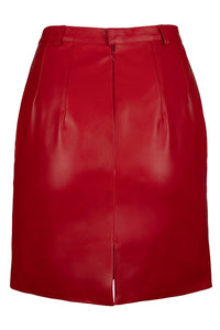 SPINALTAP Jeffrey Campbell Skirt Red _hover