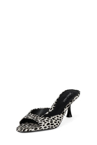 SPY-KID-F Jeffrey Campbell Heeled Sandal White Black Dot _hover