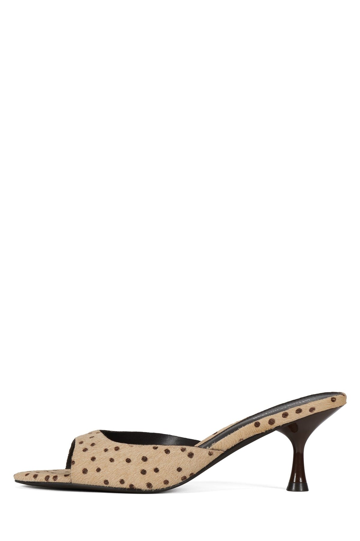 SPY-KID-F Jeffrey Campbell Heeled Sandal Natural Brown Spot