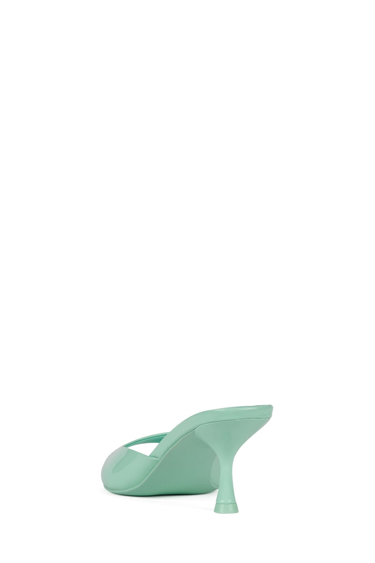 SPY-KID Jeffrey Campbell Heeled Sandal Teal Patent