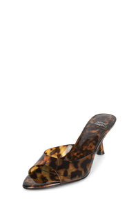 SPY-KID Jeffrey Campbell Kitten Heeled Sandal Tortoise
_hover
