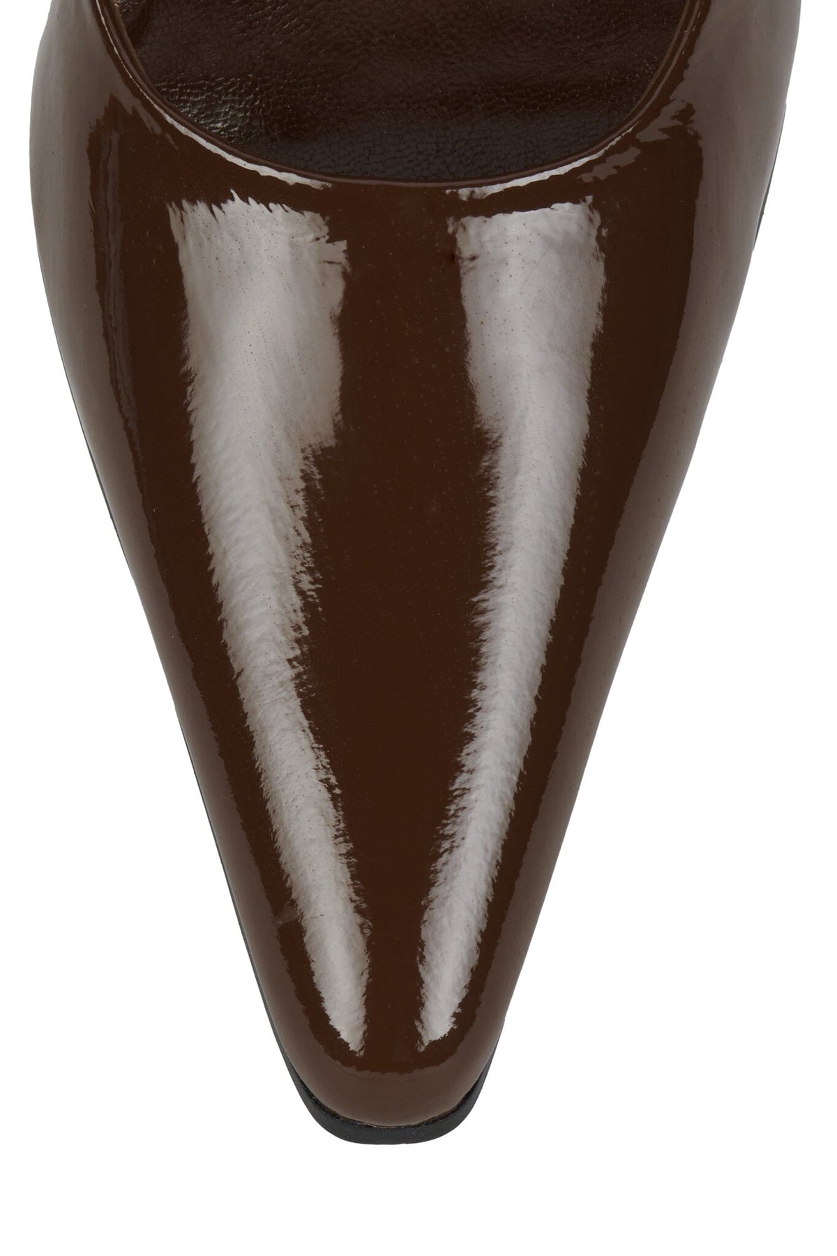 STAND-UP Dark Brown Patent